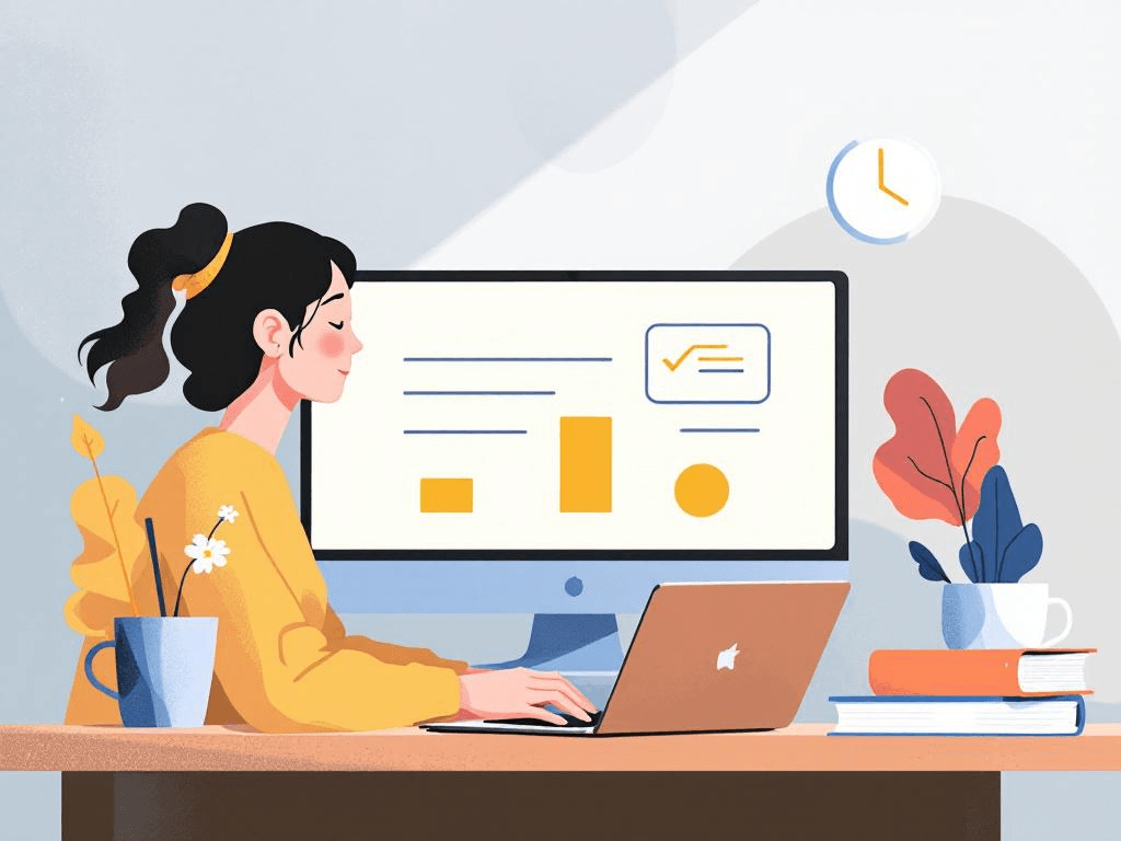 A professional abstract illustration representing the concept of Why hourly pricing often punishes expertise in Remote Wor...