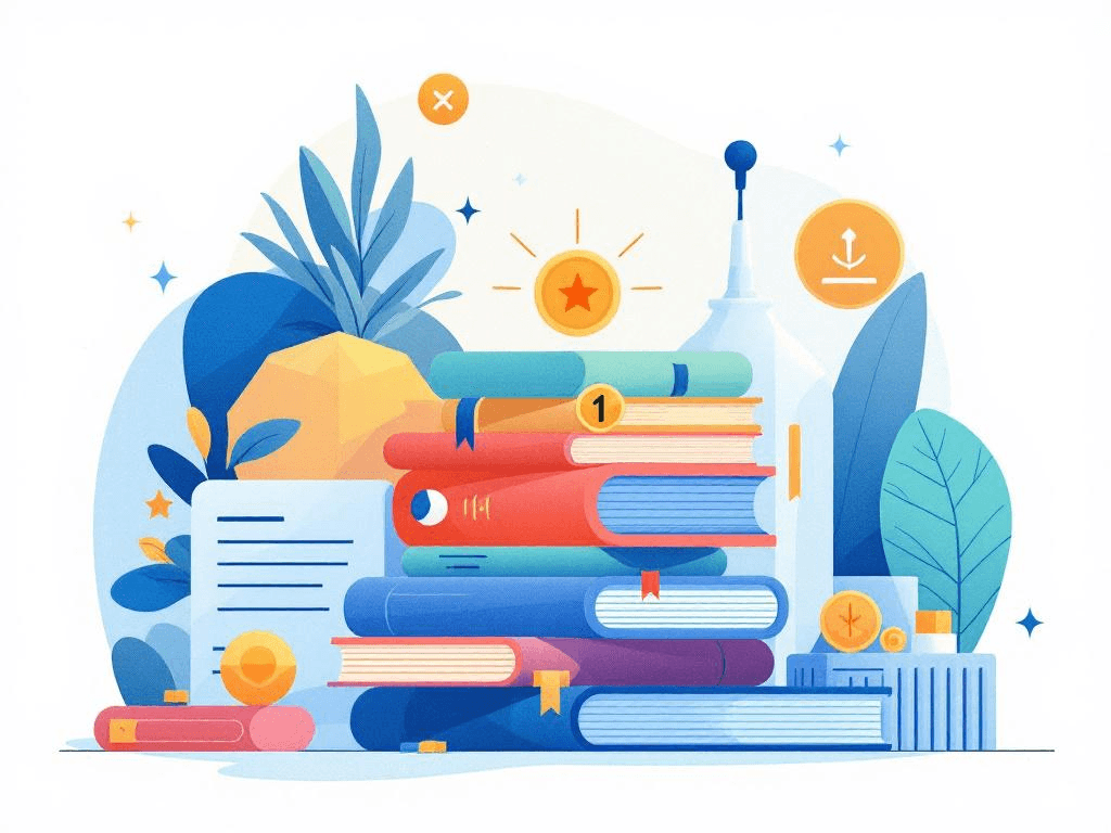 A professional abstract illustration representing the concept of What Credential Stacking Actually Is in Online Learning &...